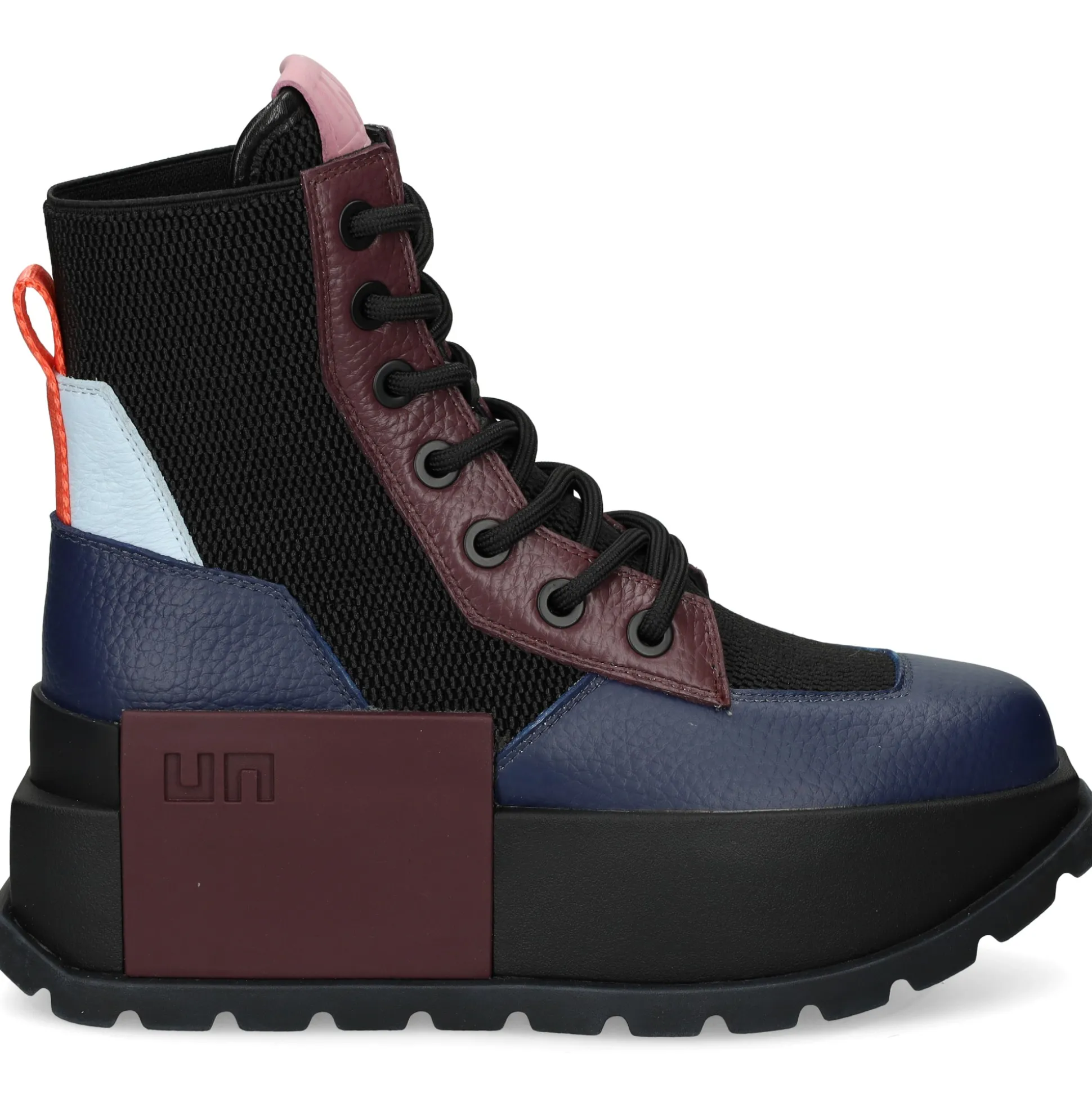 UNITED NUDE Botines con tacón de Mujer ROKO TROOPER FLORAL MIX