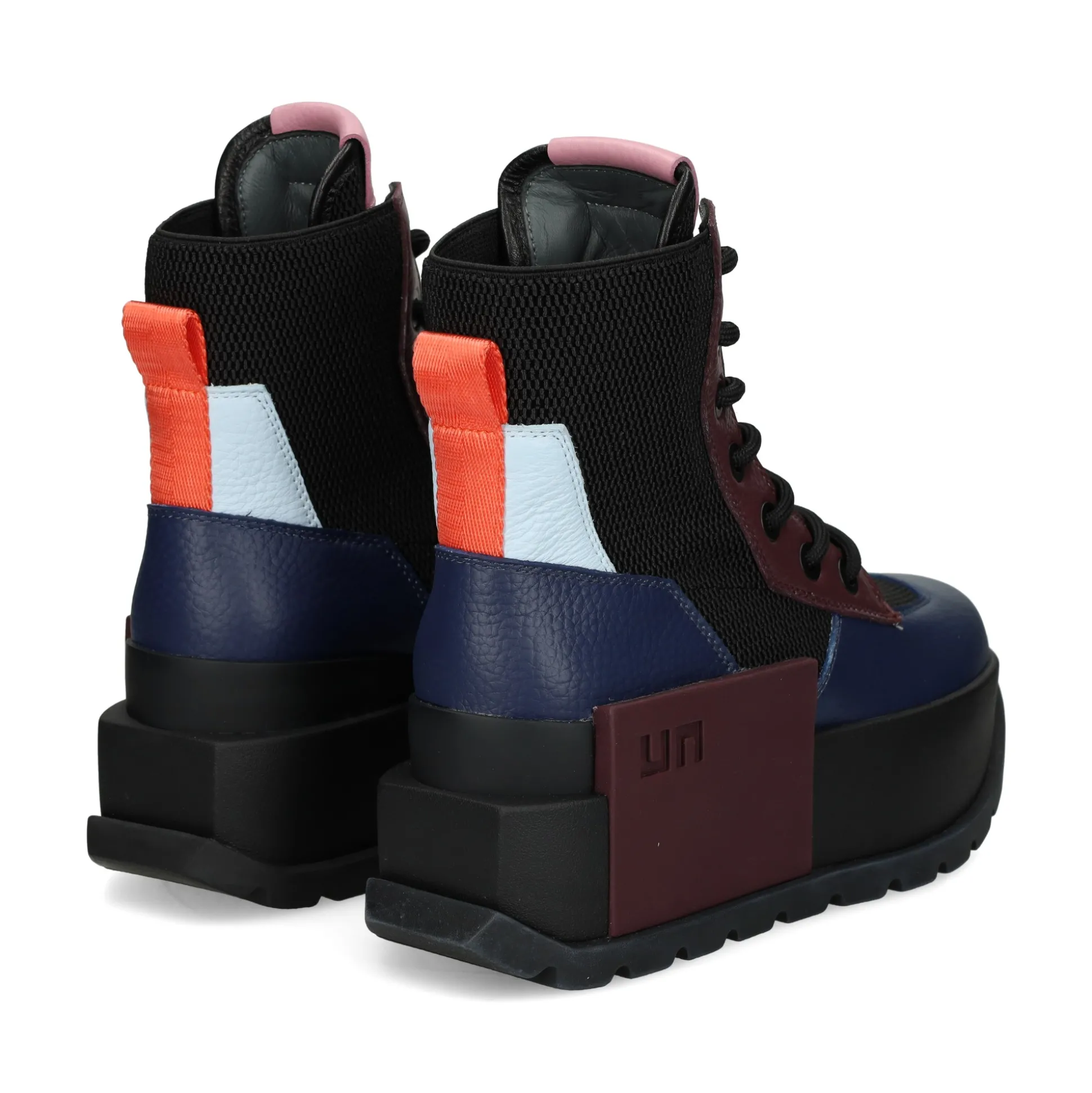 UNITED NUDE Botines con tacón de Mujer ROKO TROOPER FLORAL MIX