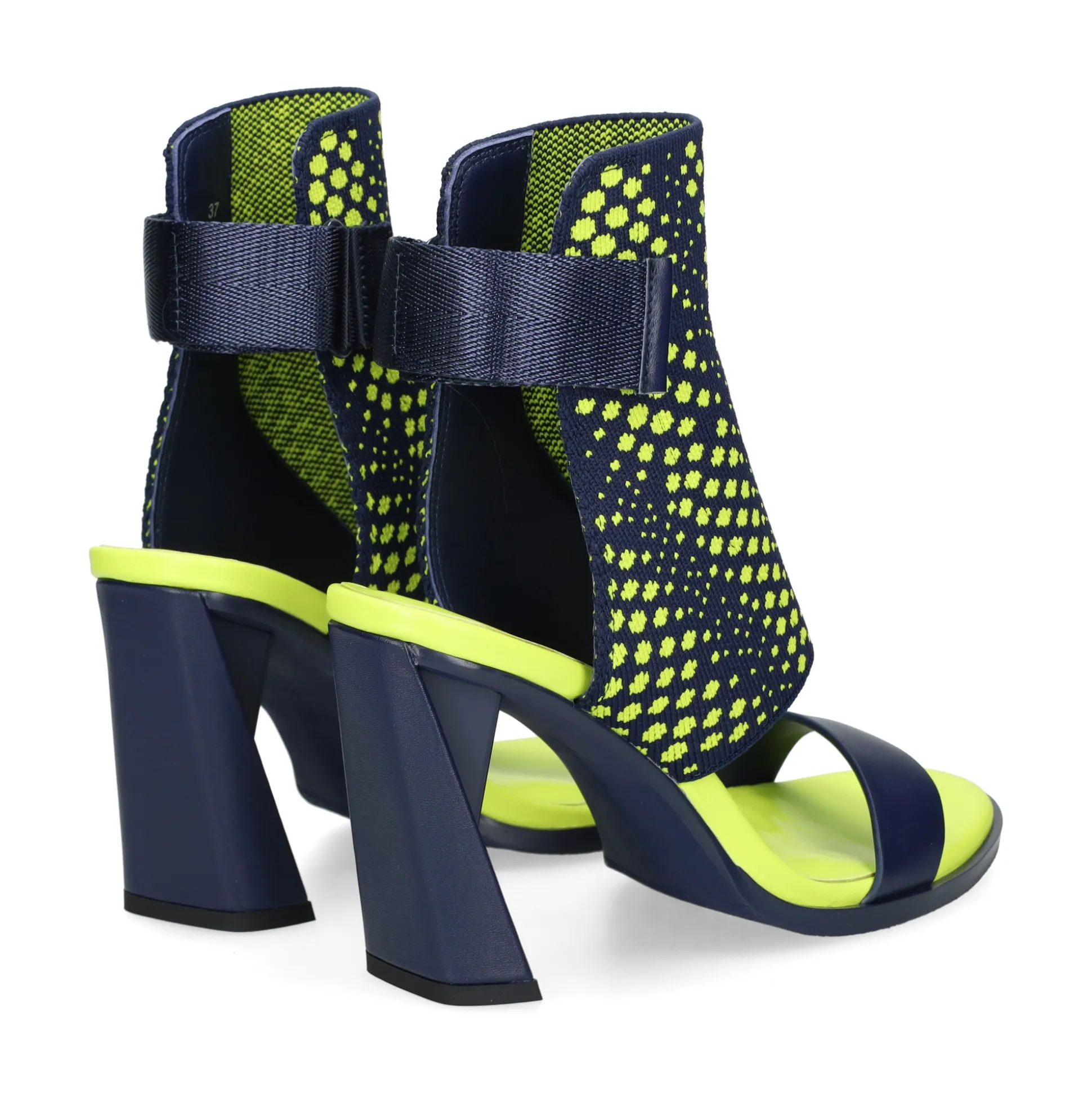 UNITED NUDE Sandalias con tacón de Mujer ZINK FAB HI LIME