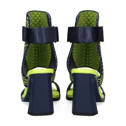 UNITED NUDE Sandalias con tacón de Mujer ZINK FAB HI LIME