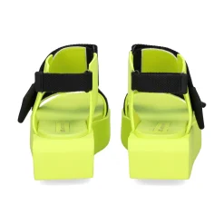 UNITED NUDE Sandalias con plataforma de Mujer WA LO LIME