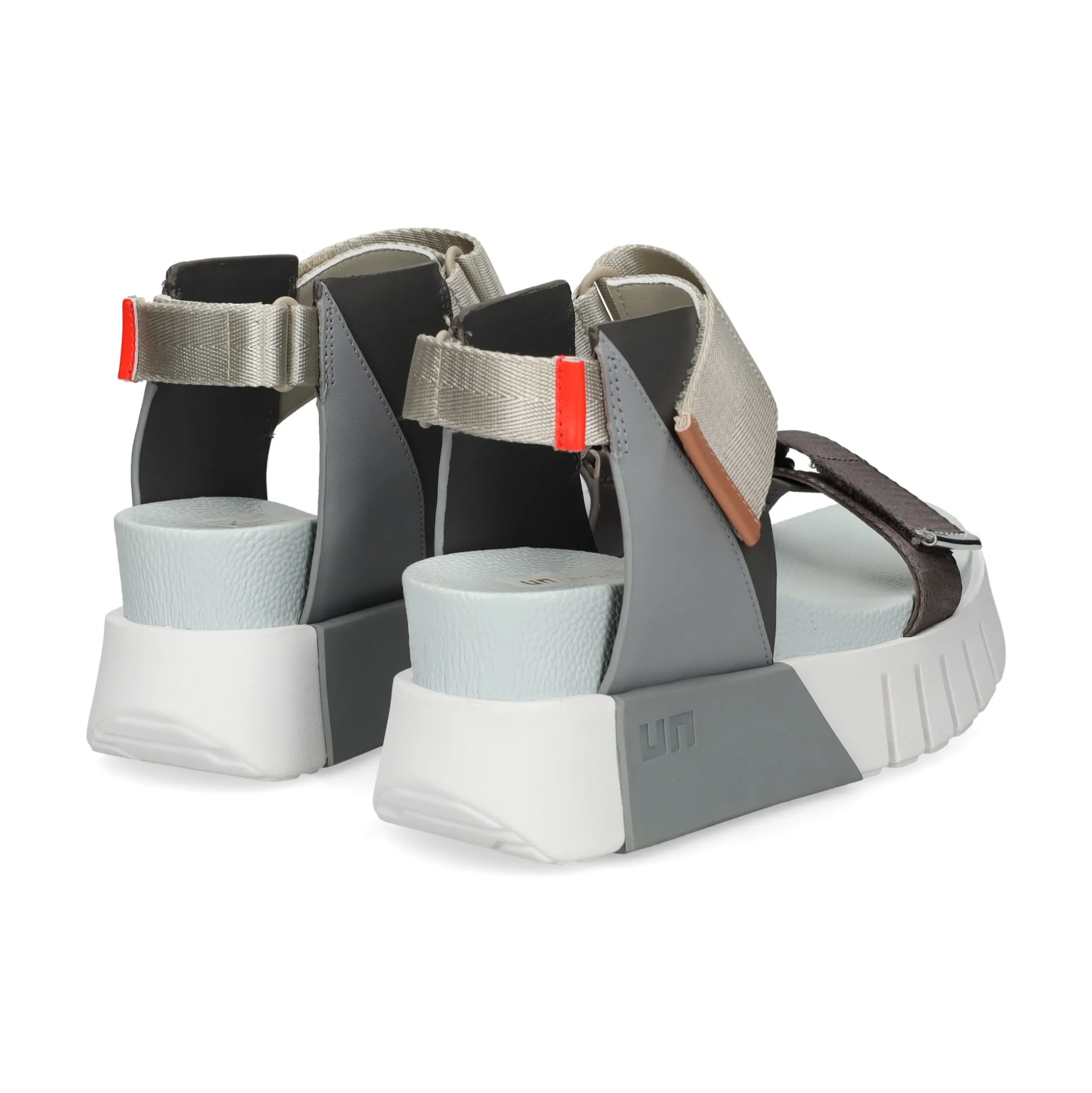 UNITED NUDE Sandalias con plataforma de Mujer DELTA RUN NEUTRALS