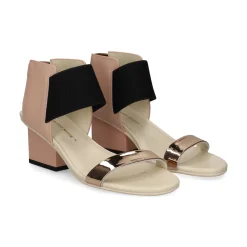 UNITED NUDE Sandalias con tacón de Mujer RAILA MID MIX