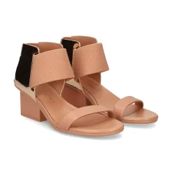 UNITED NUDE Sandalias con tacón de Mujer RAILA MID ORO ROSA