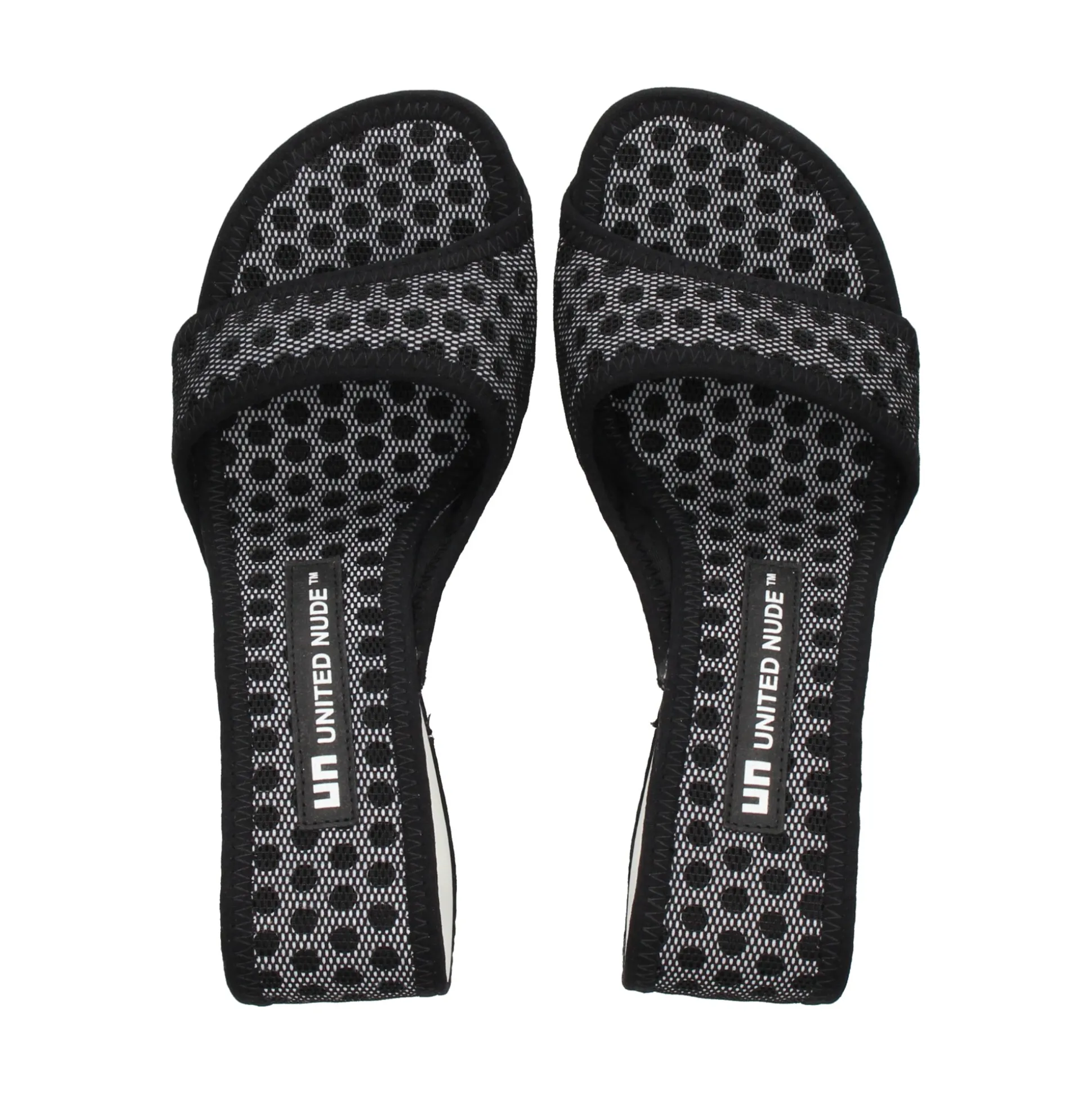 UNITED NUDE Sandalias cuña de Mujer MOBIUS HI SURF BLACK
