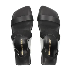 UNITED NUDE Sandalias cuña de Mujer LOOP REIKI HI SILVER