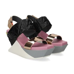 UNITED NUDE Sandalias cuña de Mujer DELTA WEDGE PUFFY MIX