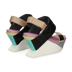 UNITED NUDE Sandalias cuña de Mujer DELTA WEDGE PUFFY MIX