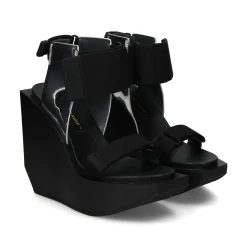 UNITED NUDE Sandalias cuña de Mujer WA HI MIRROR SILVER