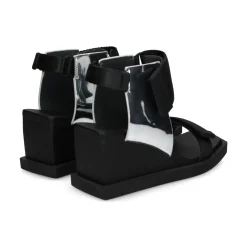 UNITED NUDE Sandalias cuña de Mujer KO MID MIRROR SILVER