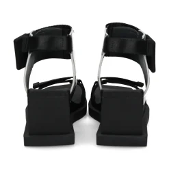 UNITED NUDE Sandalias cuña de Mujer KO MID MIRROR SILVER