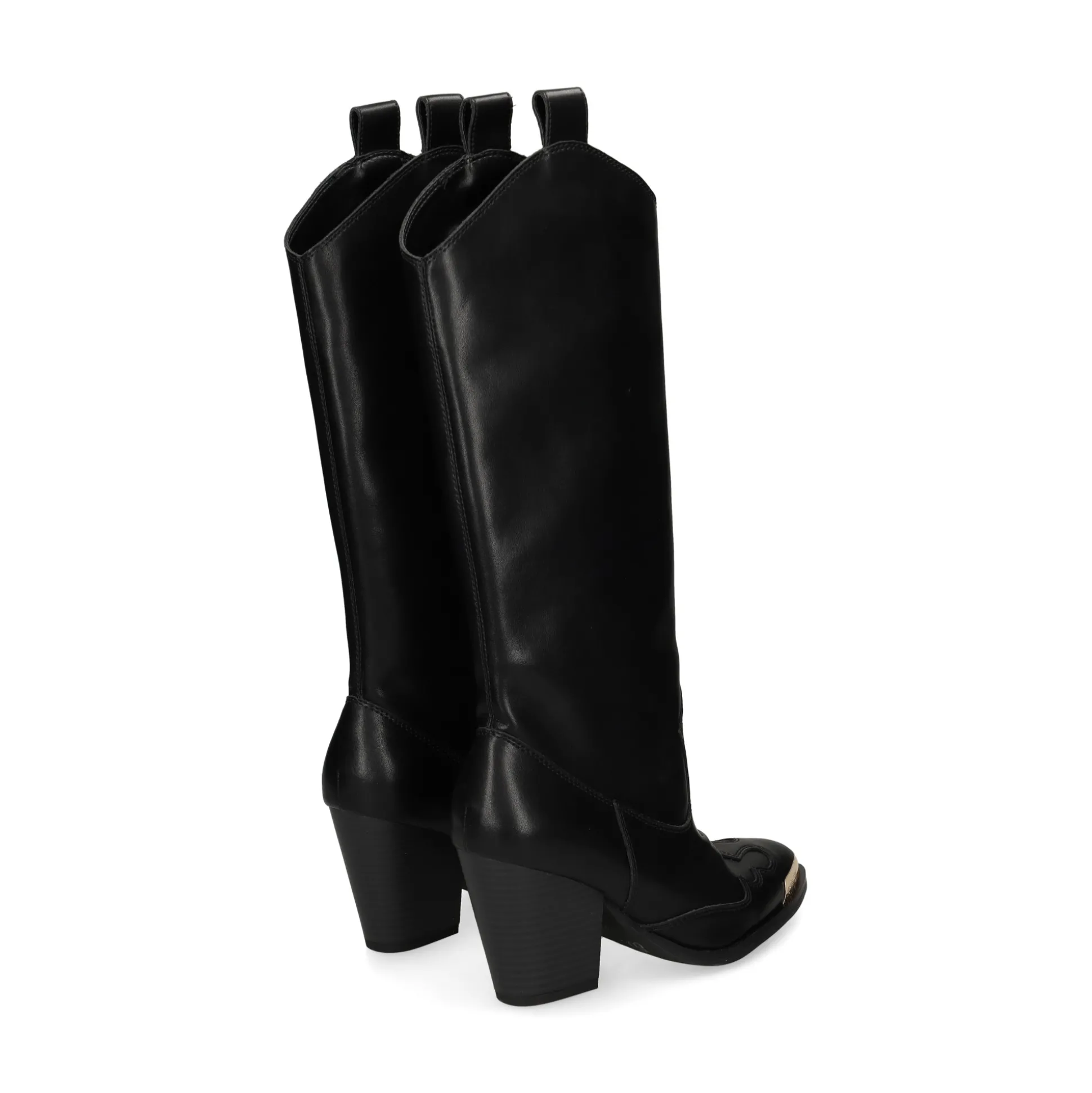 VERSACE JEANS Botas con tacón de Mujer 79VA3S12 899 BLACK