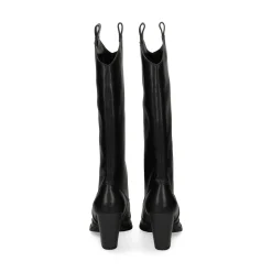 VERSACE JEANS Botas con tacón de Mujer 79VA3S12 899 BLACK