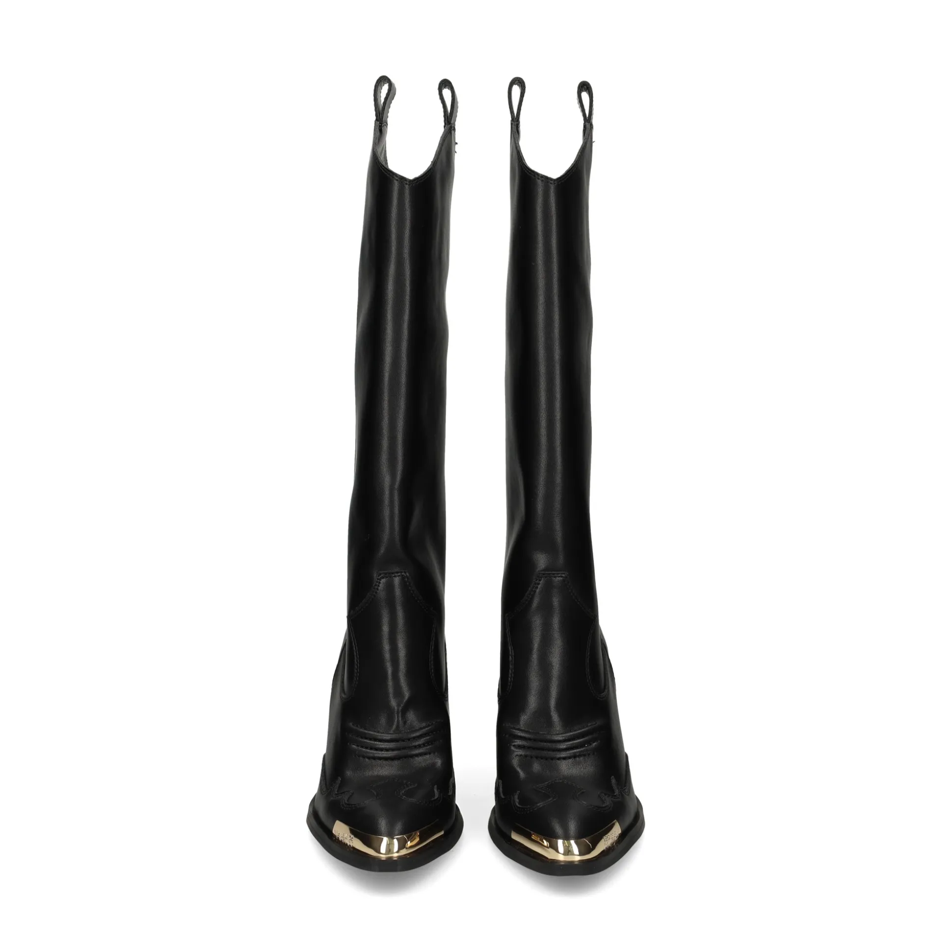 VERSACE JEANS Botas con tacón de Mujer 79VA3S12 899 BLACK