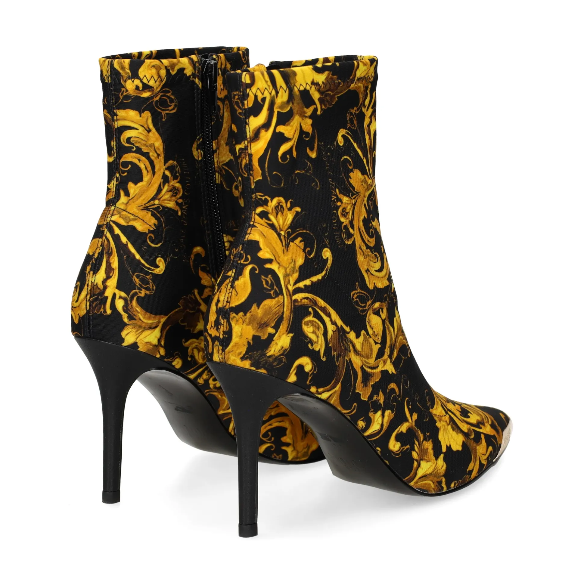 VERSACE JEANS Botines con tacón de Mujer 79VA3S51 G89 BLACK/GOLD