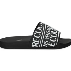 VERSACE JEANS Sandalias de Hombre 79YA3SQ1 899 BLACK