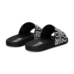 VERSACE JEANS Sandalias de Hombre 79YA3SQ1 899 BLACK