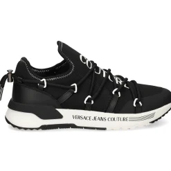 VERSACE JEANS Zapatillas de Hombre 79YA3SA6 L01 BLACK/WHIT
