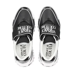 VERSACE JEANS Zapatillas de Hombre 75YA3SIA L01 BLACK/WHITE