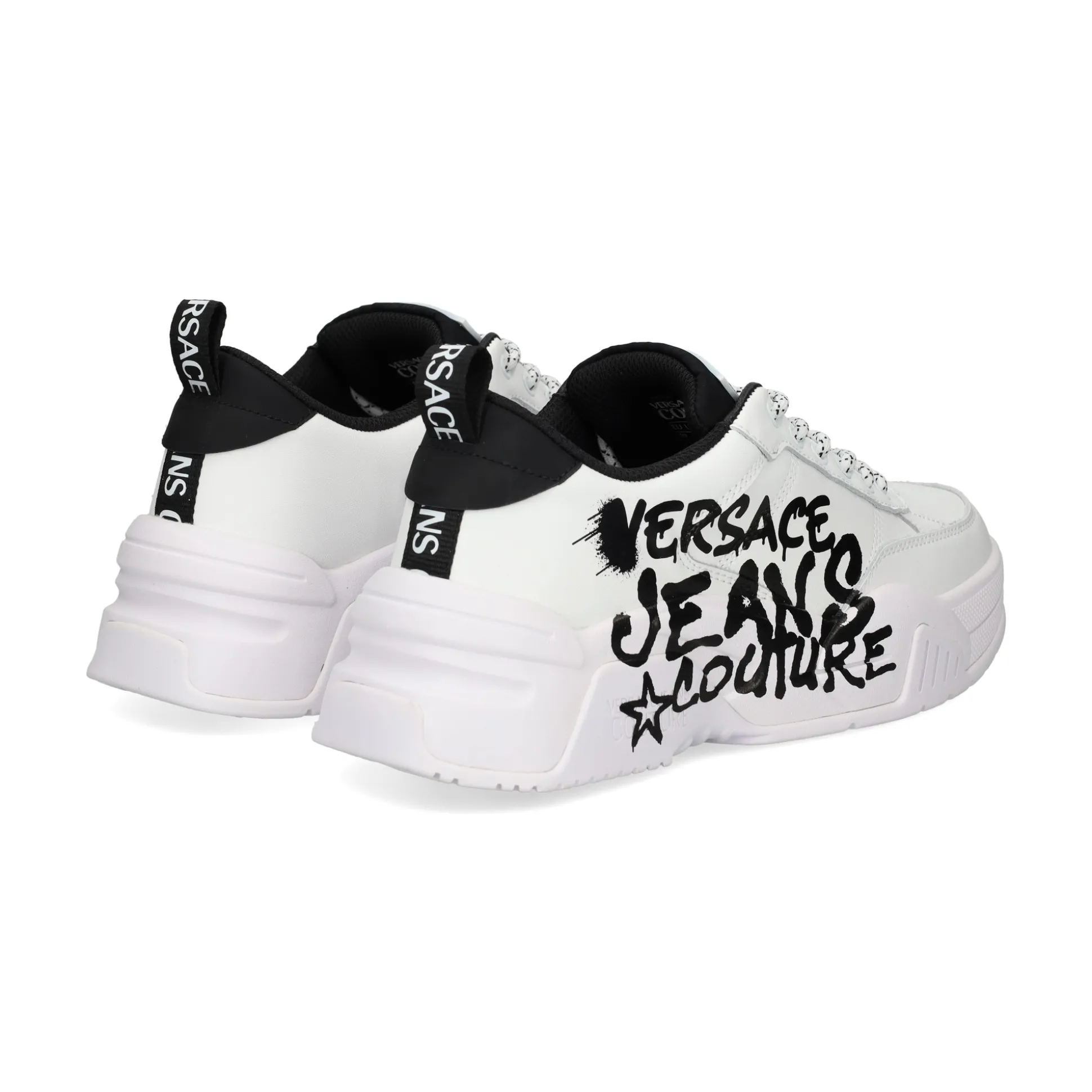 VERSACE JEANS Zapatillas de Hombre 77YA3SF1 003 WHITE