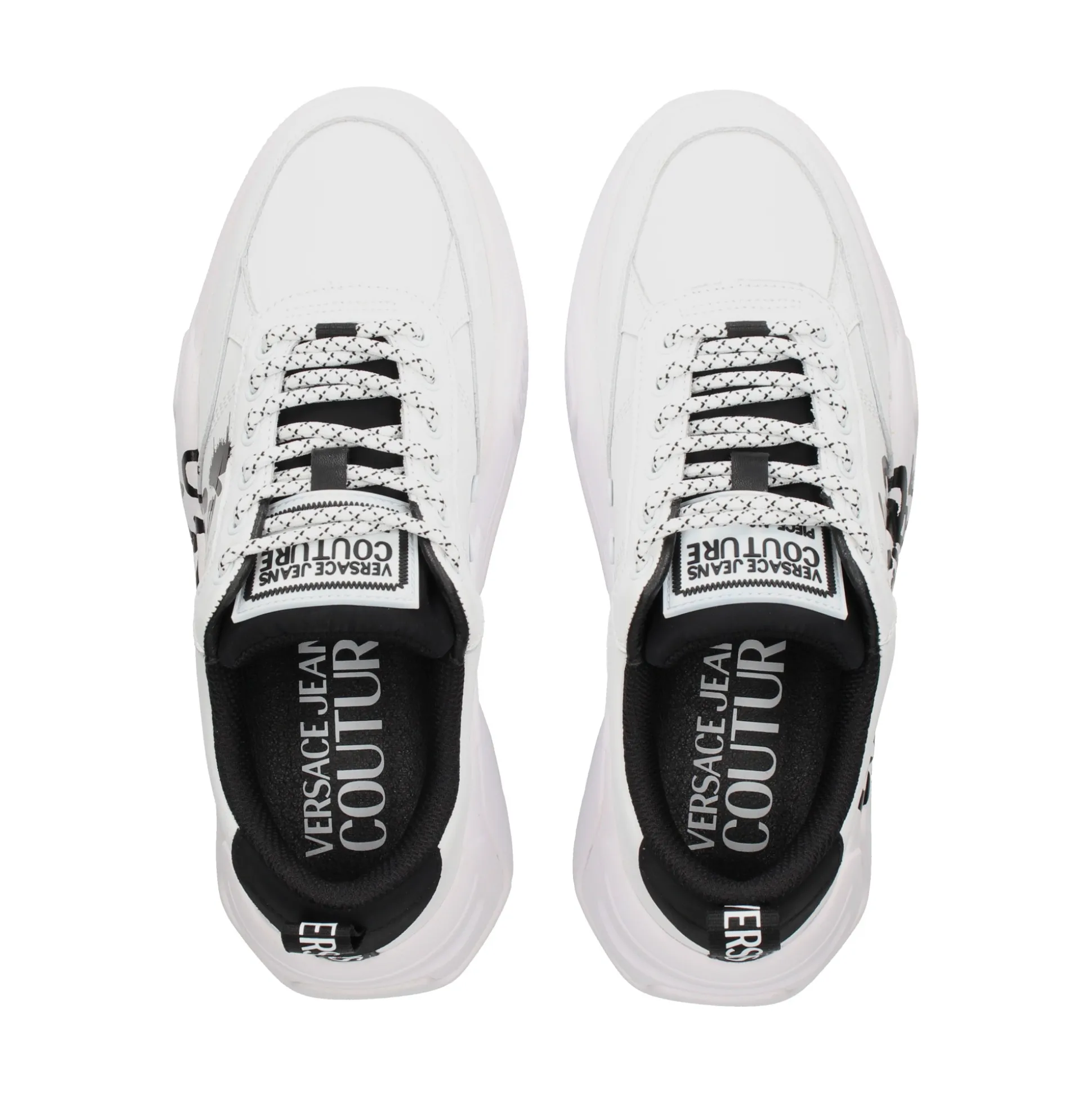 VERSACE JEANS Zapatillas de Hombre 77YA3SF1 003 WHITE