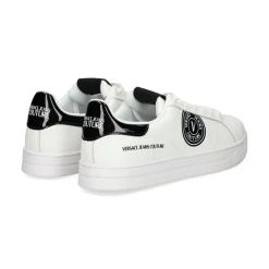 VERSACE JEANS Zapatillas de Hombre 77YA3SK1 L02 WHITE/BLACK