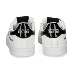 VERSACE JEANS Zapatillas de Hombre 77YA3SK1 L02 WHITE/BLACK