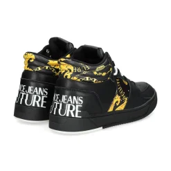 VERSACE JEANS Zapatillas de Hombre 77YA3SJ7 G89 BLACK/GOLD