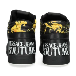 VERSACE JEANS Zapatillas de Hombre 77YA3SJ7 G89 BLACK/GOLD