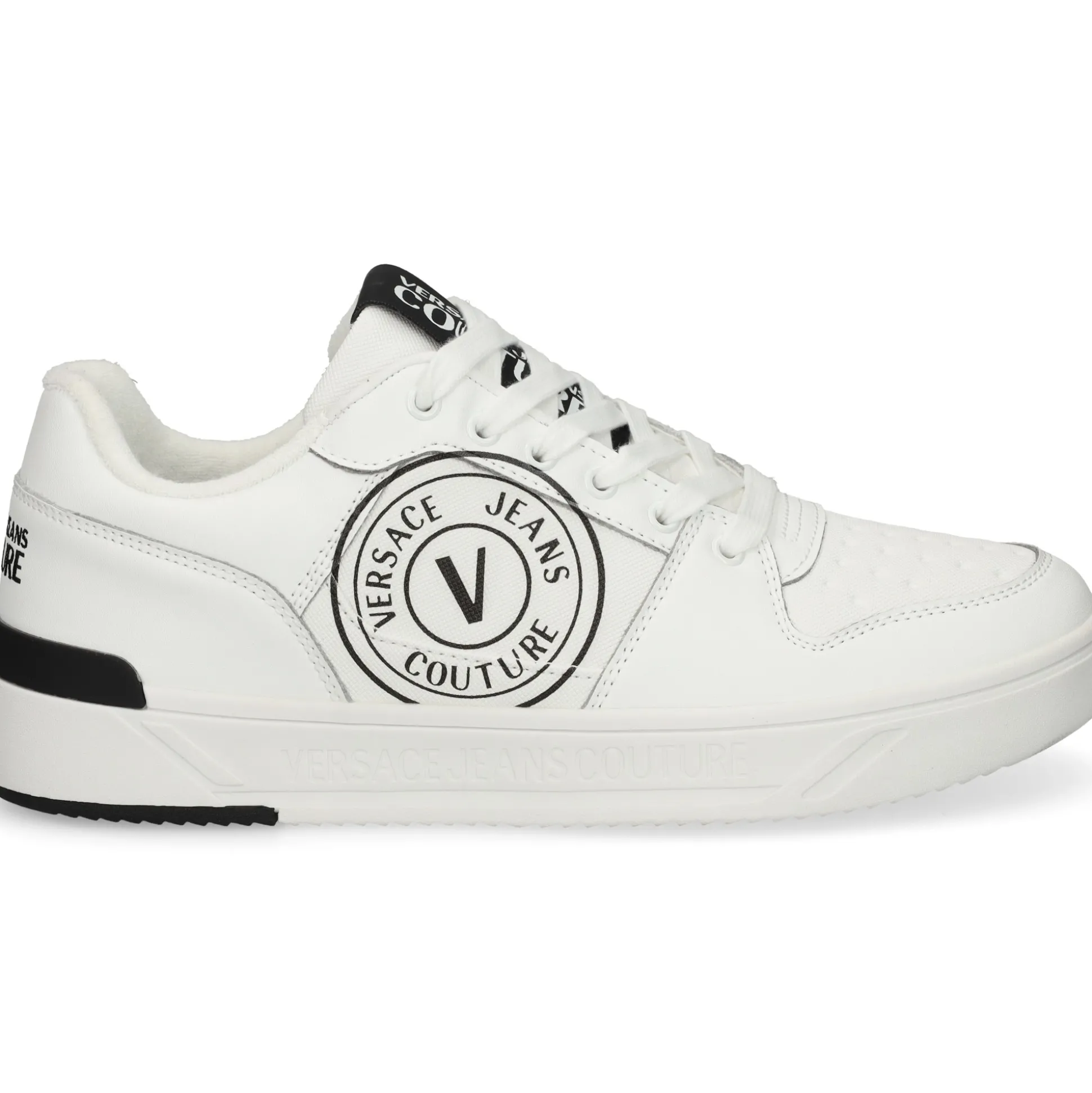 VERSACE JEANS Zapatillas de Hombre 77YA3SJ1 003 WHITE