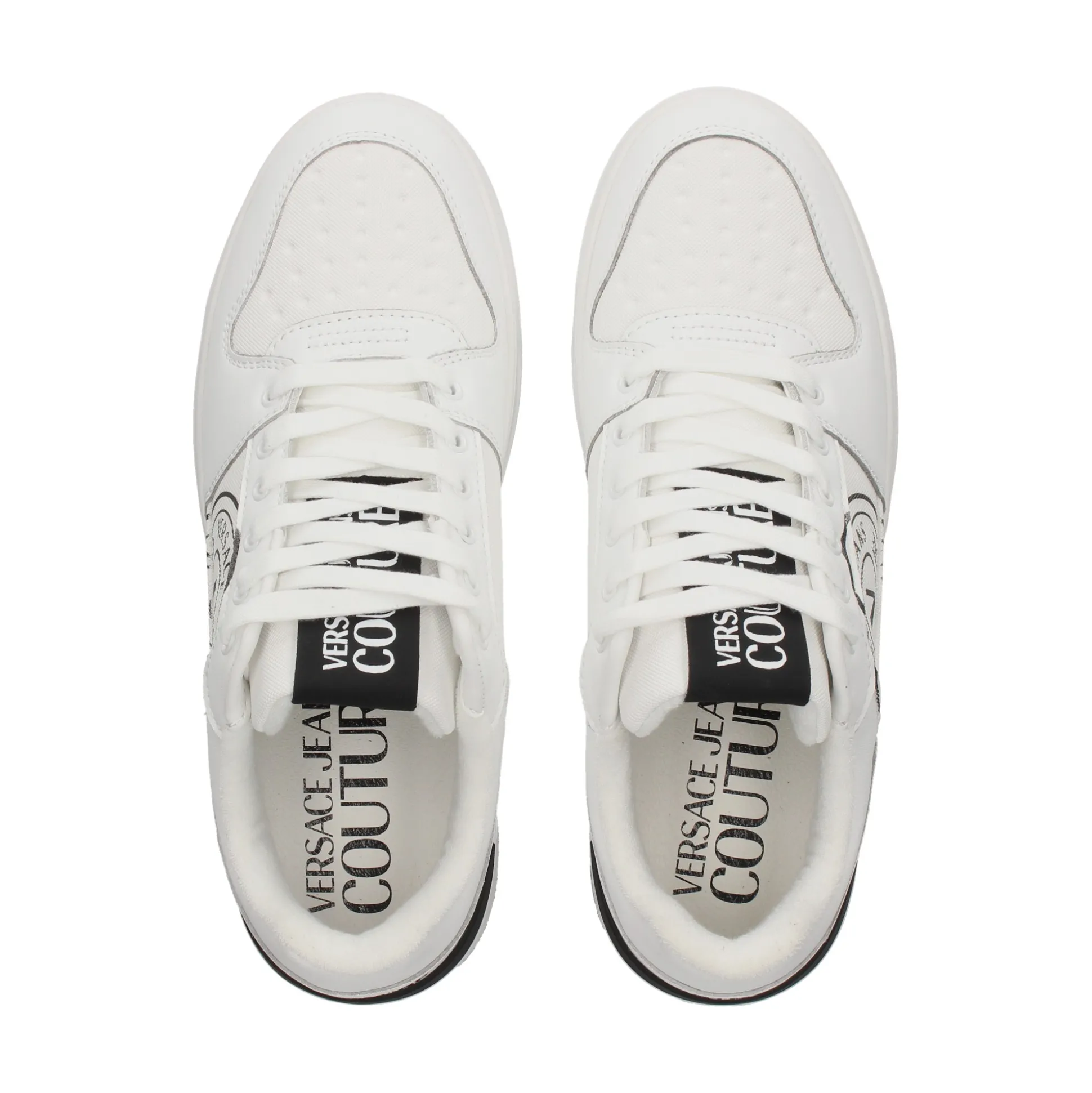 VERSACE JEANS Zapatillas de Hombre 77YA3SJ1 003 WHITE