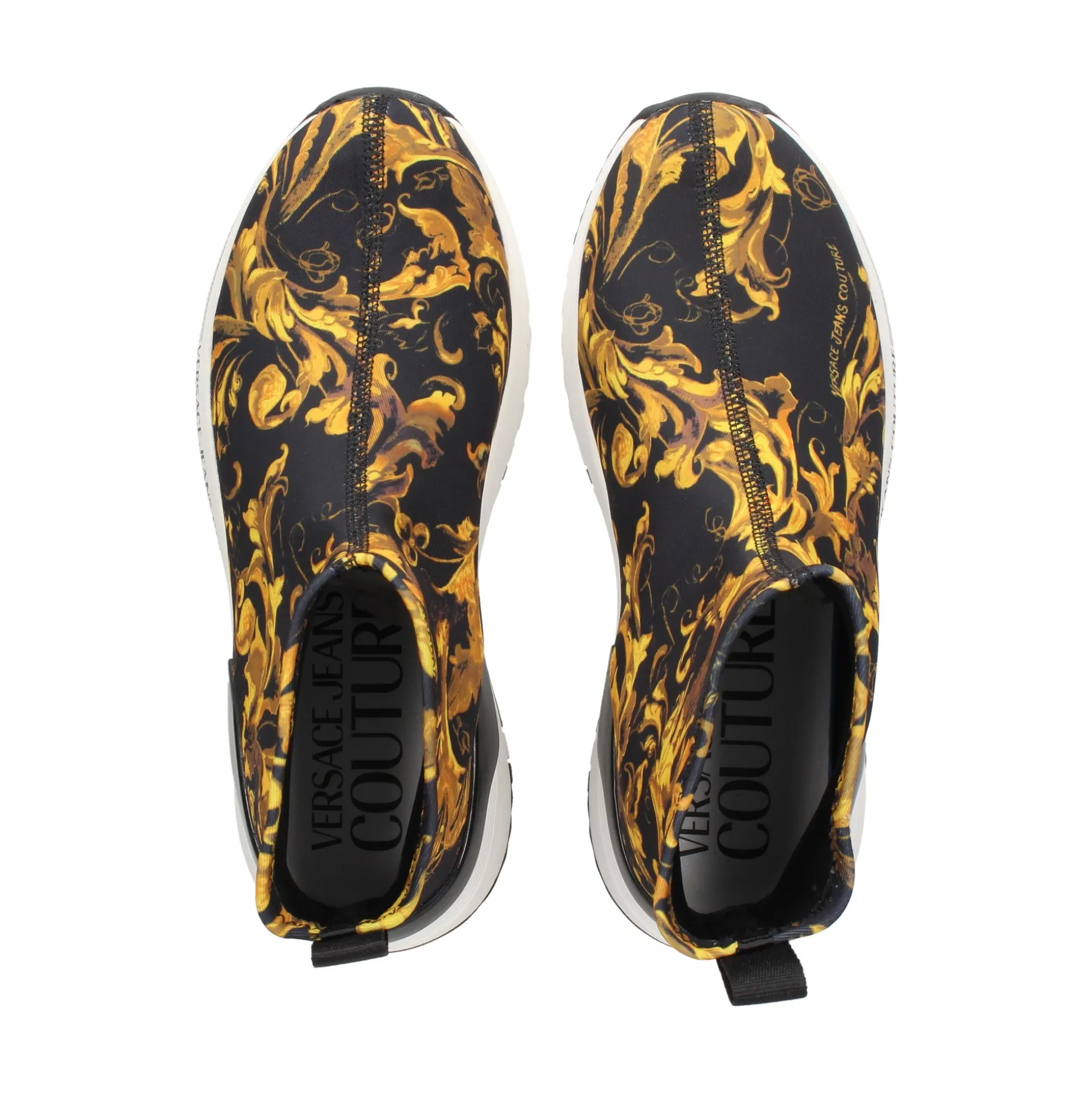 VERSACE JEANS Zapatillas de Mujer 79VA3SA4 G89 BLACK/GOLD