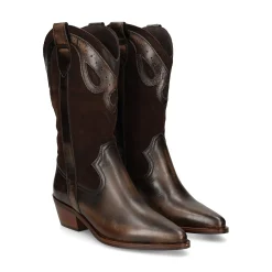 VEXED SHOES COMPANY Botas con tacón de Mujer ELSA 7402 MARRON/CHOCO