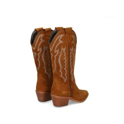 VEXED SHOES COMPANY Botines con tacón de Mujer KADY 7120 COGNAC OSCURO