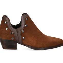 VEXED SHOES COMPANY Botines con tacón de Mujer SAVANA 7272 DARK BROWN