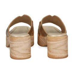 VEXED SHOES COMPANY Sandalias con plataforma de Mujer DAYANA 7365 BRONCE