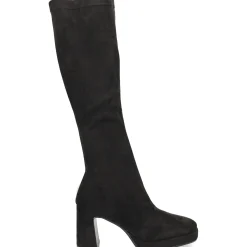 VIBES Botas con tacón de Mujer VB2311 NEGRO