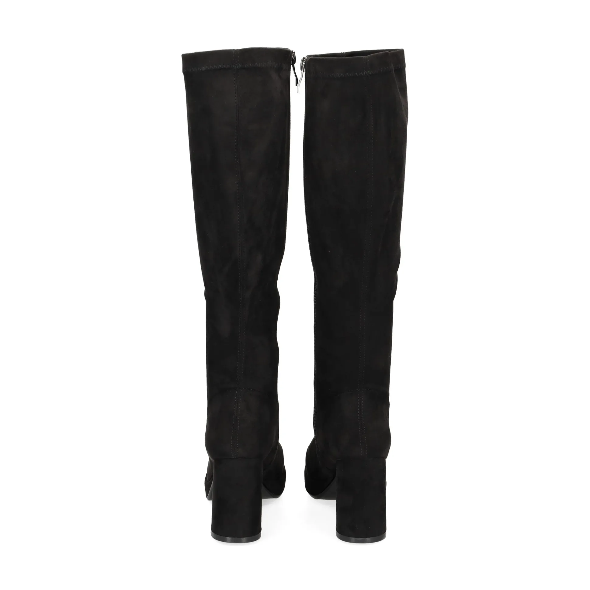 VIBES Botas con tacón de Mujer VB2311 NEGRO