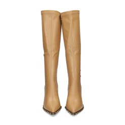 VIBES Botas con tacón de Mujer VB2305 SAND