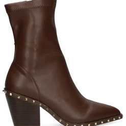 VIBES Botas con tacón de Mujer VB2306 MARRON