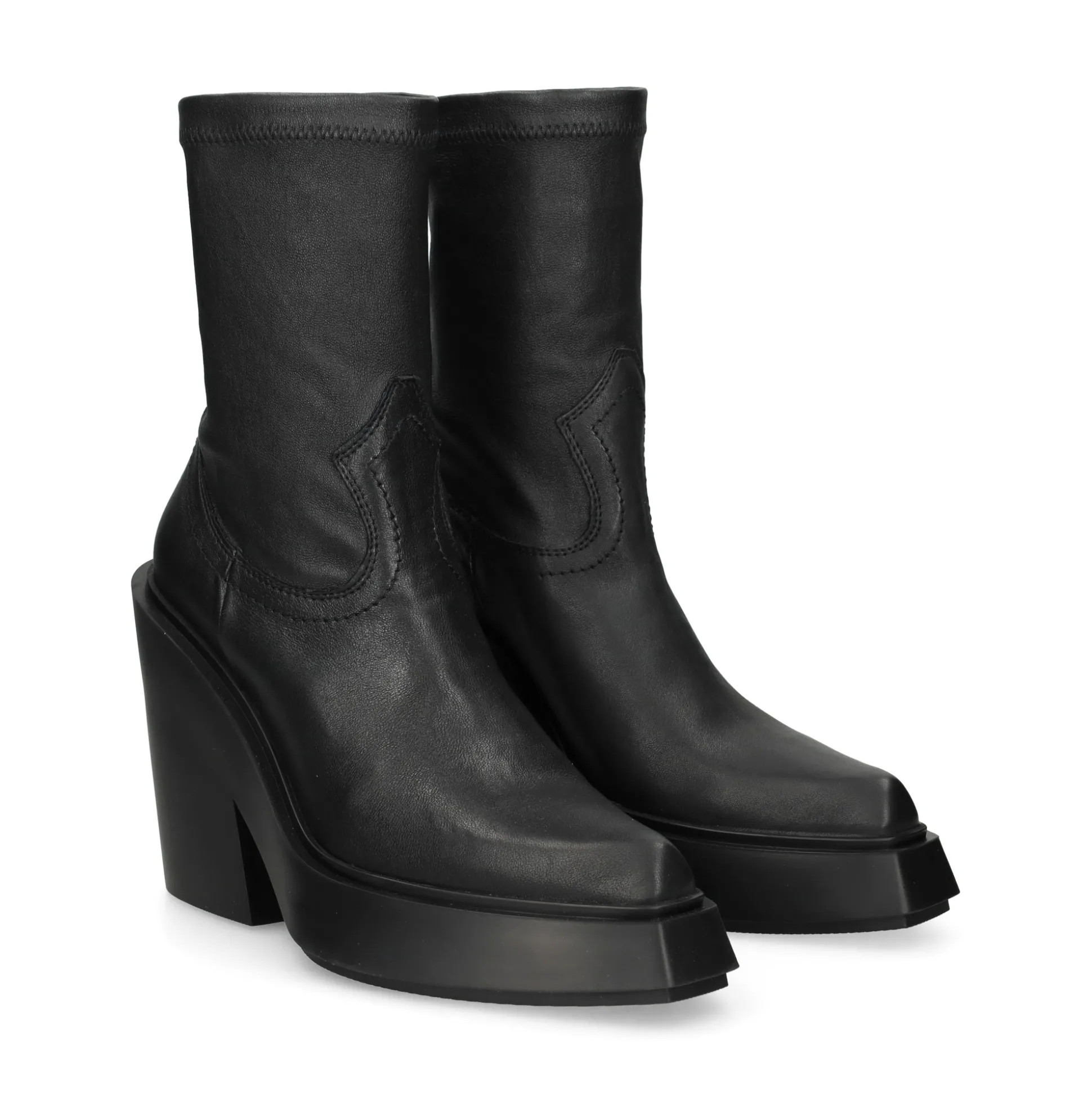 VIC MATIE Botines con tacón de Mujer 1F2200D 101 NEGRO