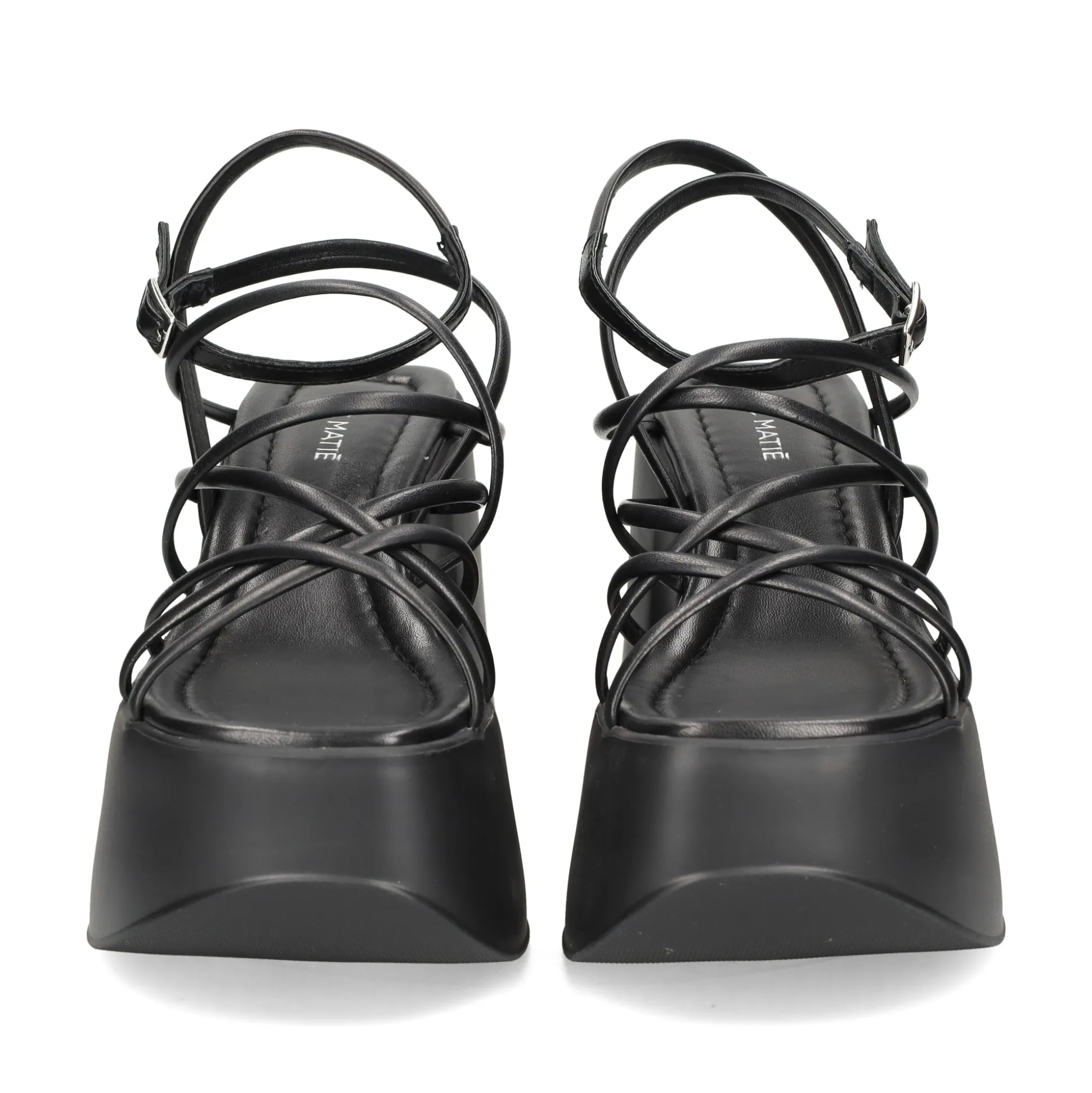 VIC MATIE Sandalias con plataforma de Mujer 1E1164D 101 NEGRO
