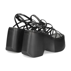 VIC MATIE Sandalias con plataforma de Mujer 1E1164D 101 NEGRO