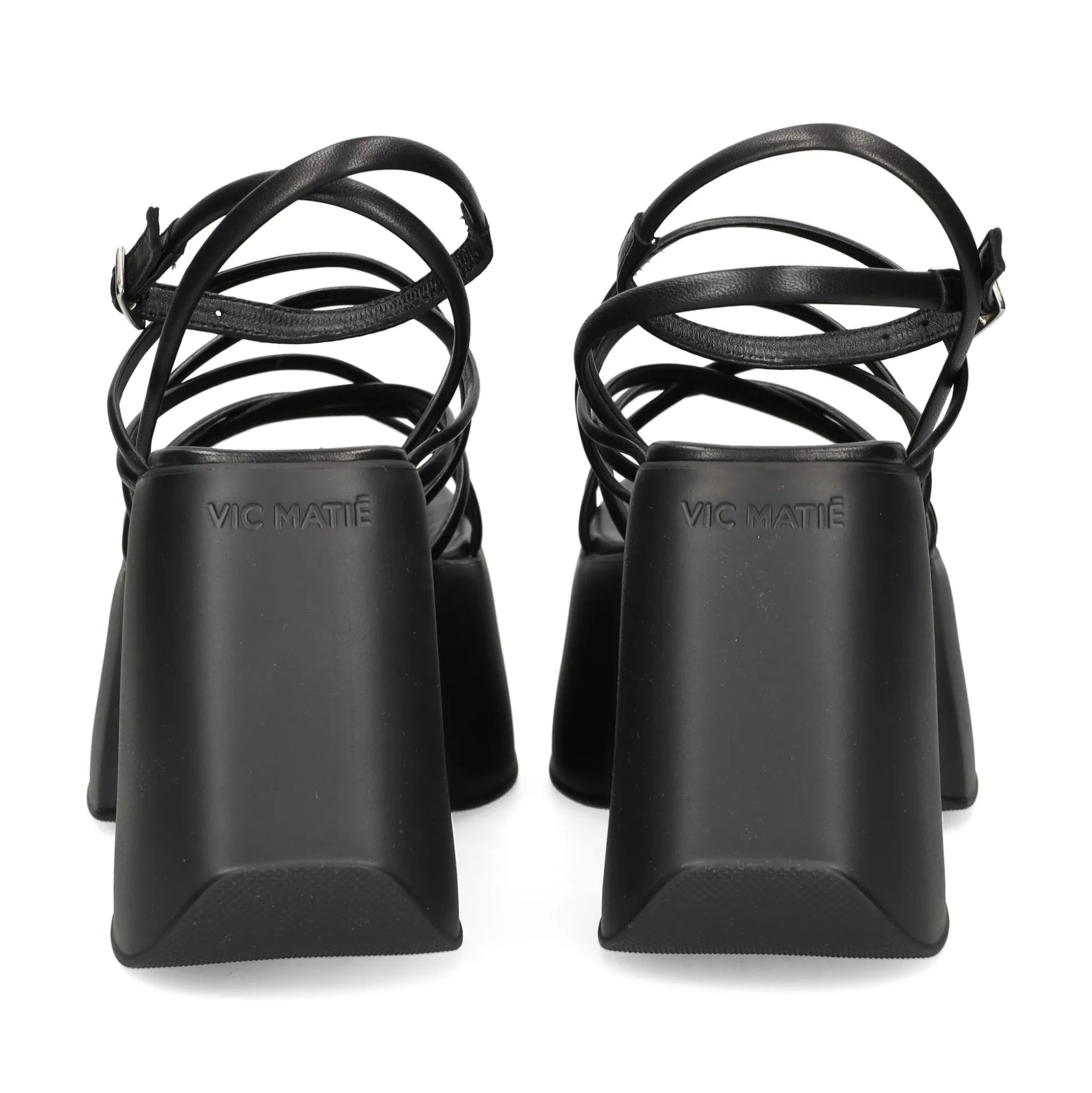 VIC MATIE Sandalias con plataforma de Mujer 1E1164D 101 NEGRO