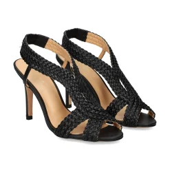 VICENZA Sandalias con tacón de Mujer 52950 NEGRO