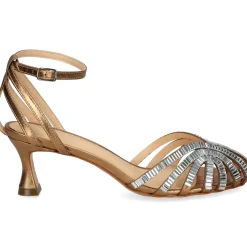 VICENZA Sandalias con tacón de Mujer 2030-D BRONCE