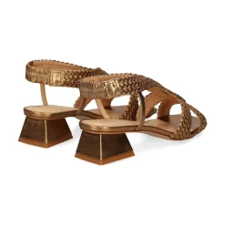 VICENZA Sandalias planas de Mujer 57340 BRONCE