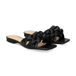 VICENZA Sandalias planas de Mujer 2266-A NEGRO