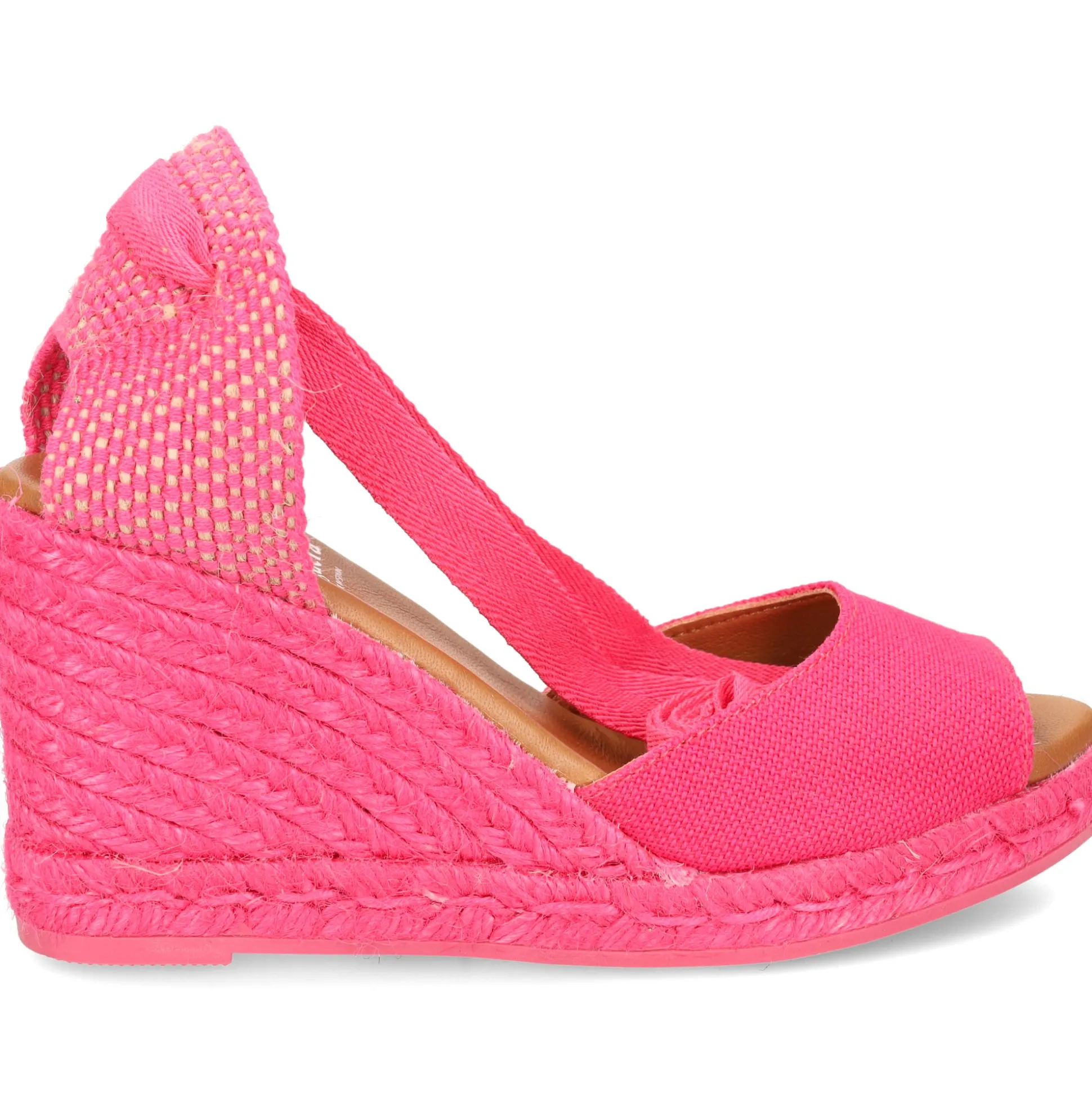 VIGUERA Sandalias cuña de Mujer 2133 604 FUXIA