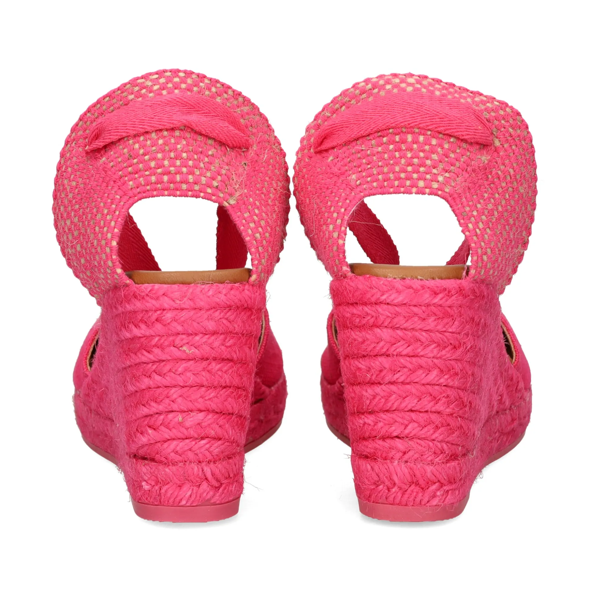 VIGUERA Sandalias cuña de Mujer 2133 604 FUXIA